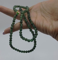 Myanmar Natural Jade beaded necklace
