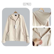 Áo khoác thun tổ ong Audrey CG06 chống nắng ngăn tia UV cực tốt | Chất vải mát | Gin House Shop