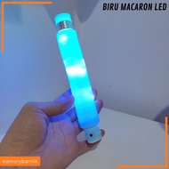 Fidget Toys Pop Tubes Led Big (Pop Tube Led) MACARON Blue