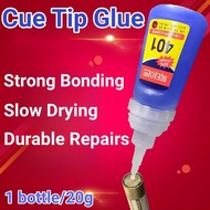 401 Super Glue Heavy Duty Used for Cue Tip Replacement manicure（1 bottle）