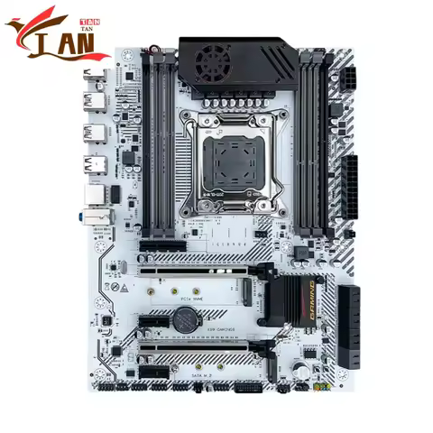 For JGINYUE X99 GAMING9 Mtherboard DDR4 128GB DDR3 256GB M.2 LGA 2011-V3 ATX X99 Mainboad 100% Teste
