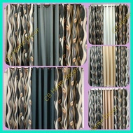 Printed/Plain Curtain - Carns 6FT (68"L X 56"W) / 7Ft (84"L X 56"W)