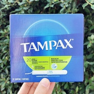 ผ้าอนามัยแบบสอด สำหรับวันมามาก Cardboard Super Tampons 20 40 Count (Tampax®) ปราศจากน้ำหอม สีย้อม แล