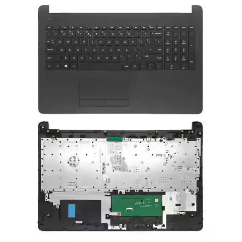 For HP 15-BS 15T-BS 15-BW 15Z-BW 15-RA 15-RB 255 250 G6 TPN-C129 C130 Palmrest Keyboard With Touchpa
