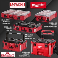 MILWAUKEE PACKOUT 48-22-8435 | 48-22-8430 | 48-22-8424 |48-22-8424 | 48-22-8425 Packout Tool Box Storage Box