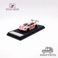 Star Race SR 1:64 911 GT3 R Pink Pig Limited999 Diecast Model Car