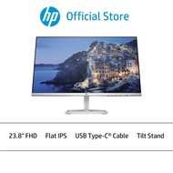 HP M24fd FHD USB-C Monitor - 23.8in FHD 1920 x 1080 - IPS Display - 5ms GtG - 75Hz - Integrated Speakers - 3 Years Onsite Warranty