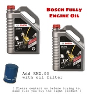BOSCH SN 5W40 / 5W30 Premium X7 Fully Synthetic Gasoline Engine Oil ( 4L ) ( 5W-40 / 5W-30 )
