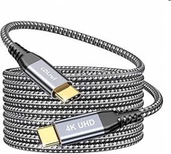 LDLrui USB C Cable 10ft, USB C 3.2 Gen 2 Cable 10Gbps Data Transfer, 4K Video Output Monitor 100W PD