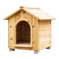 Wooden Dog House Outdoor Weatherproof Pet Shelter Large Dog Kennel Movable Cat House Waterproof Stur
