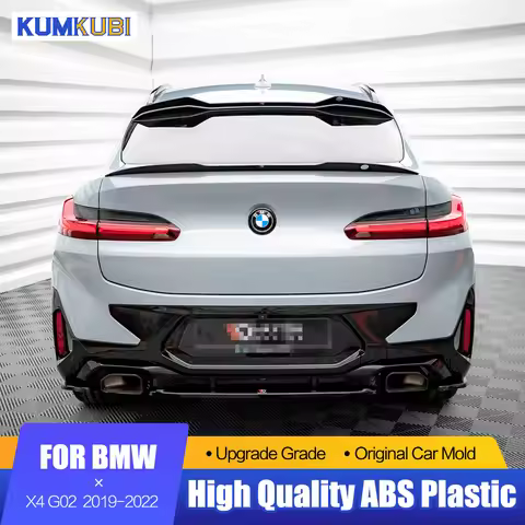 For BMW X4 Spoiler G02 M Performance Style Spoiler Car Styling ABS Material for X4 Spoiler Primer an