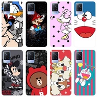 VIVO V21 Case Silicone TPU Back Cover VIVO V21 2021 V 21 VIVOV21 Soft Phone Casing Animation