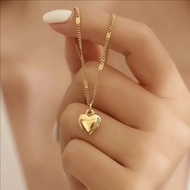 Heart Pendant Necklace for Women Simple Stylish Clavicle Chain Fashion Jewelry