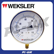 WEKSLER เกจวัดแรงดัน หน้าปัด 4.5 นิ้ว รุ่น EA14ML