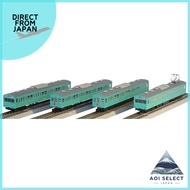 Rokuhan Z Gauge T022-9 National Railways 103 Series Emerald Green Joban Line Type 4-Car Basic Set