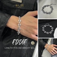 Our Wrist | Eddie สร้อยข้อมือปรับความยาวได้ วัสดุไทเทเนียมเกรดเครื่องมือแพทย์
