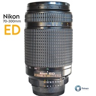 เลนส์ออโต้ ยี่ห้อ NIKON AF NIKKOR 70-300mm F4-5.6D ED Telephoto Zoom Extra-low Dispersion Nikon F Mo