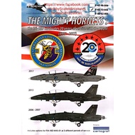 Decals F18D Hornet decals the F/A-18D celebrates 20yrs of service with the TUDM (1997-2017) 1/72, 1/