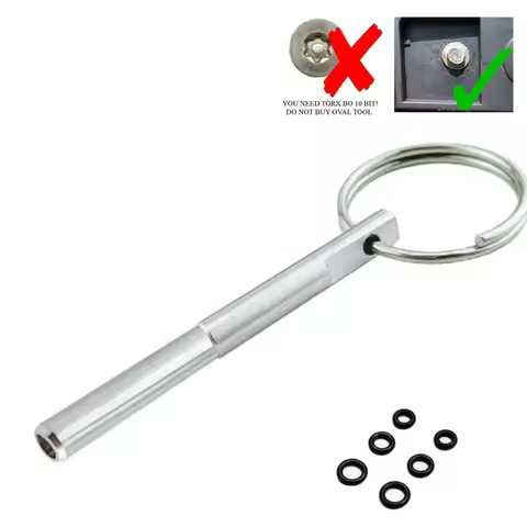 Repair Security Tool Coffee Machine Security Screwdriver Key Oval Head Repair Tool Coffee Maker Disa