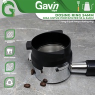 Dosing Ring Portafilter 53mm 54mm - Dosing 3 ears Espresso Coffee - Dosing Coffee Barista Tools Funn