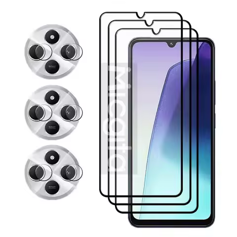 For Redmi 14C 5G 14C Screen glass protector 9H Anti-Scratch Full Cover Soft fiber lens film For Redm