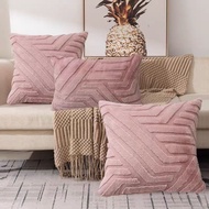💥45cm x 45cm square plush cushion cover for sofa, office chair...