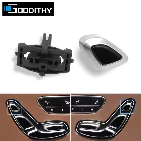 Car Seat Headrest Adjustment Switch Button Pillow Regulating Control For Benz S V Class W222 C217 W4