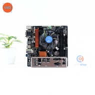 ชุดซีพียูพร้อมเมนบอร์ด CPU: INTEL CORE I5-7400 + MB: ASROCK H110M-DVS P17445