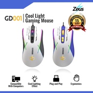 Zeus x Gundam ( GD-001 ) RGB LED Wired Gaming Mouse RGB Backlit - Online Exclusive.