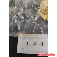 2cm gold nail extensions, 2000 pieces