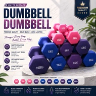1KG / 4KG Hexagon Dumbbell Set | Home Gym Fitness Exercise Weight Training Workout Strength Muscle D