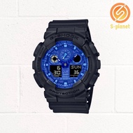 G-SHOCK GA100BP-1A Blue Paisley Series 100% Authentic.GA100/GA-100BP/GA-100BP-1ADR