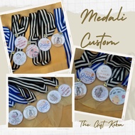 1st Anniversary Custom Acrylic Medal Gift Box Hampers Unique Graduation Birthday Gift Medal/