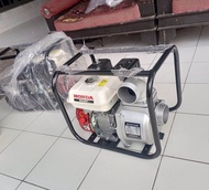 Mesin Water Pump "Pompa Air Alkon 3 Inchi  Merek HONDA GX 20065 Hp Made In Thailand" Bonus Selang Bu