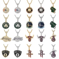 Hip-Hop Full Diamond Micro-Inlaid Trendy Men's European and American Necklace Electroplated Personal