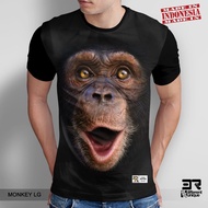 Breathable Quick DryHD 3D Full Print Monkey LG Laughing Monkey Jersey, Unisex Adult Street Casual To