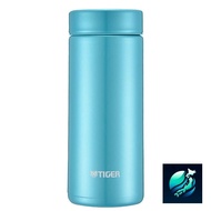 Tiger Magic Flask Water Bottle Screw Mag Bottle 6 Hours Thermal Insulation Cooling 350ml Stay at Home Tumbler Available Aqua Blue MMZ-A351AA
