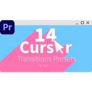 [Adobe Premiere Pro][ADD ON]Computer Mouse Cursor Transitions Presets Template
