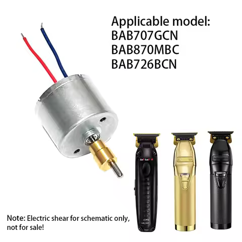 high rotation speed 7200RPM replacement accessories Brushless motor for Babyliss 787/726/707 hair tr