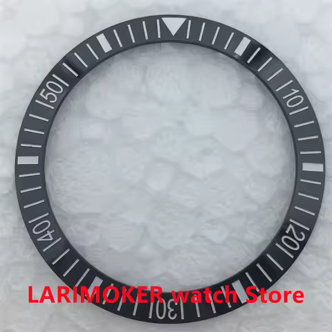 Watch Bezel BLIGER 38mm Watch Bezel Ceramic Watch Bezel Insert Fit 40mm Watch Case
