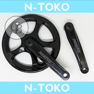 Gir Gear Crank Crankset Sepeda Lipat Minion Single Speed 52T 170mm Besi Merk Pacific Murah Ori Origi