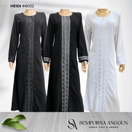JUBAH HAJI & UMRAH - Bersulam & Nursing | HEIDI #8032