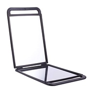 （1070138）Salon Black Folded Double Sided Mirror With Handle