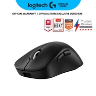 Logitech G PRO X SUPERLIGHT 2 DEX LIGHTSPEED Wireless Gaming Mouse, 60g Pro-Grade Lightweight Mouse 
