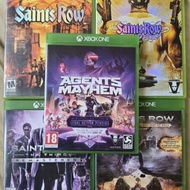XBOX Saints Row 1-4 + Agents of Mayhem