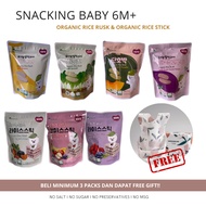 ORGANIC RICE RUSK & STICK 6Months+ / TEETHING RUSK / BABY SNACK