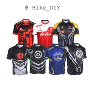 BikeDIY Jersi Gaming Kaos Esport Short Sleeve Game Team Uniform Jersey Team Saiyan Mobile Game GAM