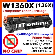 Laser Toner Compatible to HP W1360A HP136A HP 136A for LaserJet M211d M211dw MFP M236d M236dw M236sd