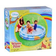 Intex Winnie The Pooh 3 Rings Swim Pool Children's Swimming Pool Bath Swimming Pool 1.47m