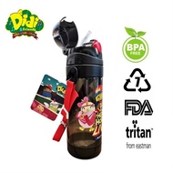 Didi &amp; Friends Limited Edition Tritan Water Bottle With Straw [550ml] Botol Air Bekal Bekas Budak Kanak kanak Tupperware